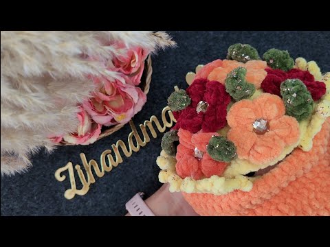 Видео: МК КУКЛА-БУКЕТИК АМЕЛИЯ ❤️ 5-Я (заключительная) ЧАСТЬ (Довязывание юбок, шляпа, листья, цветы)