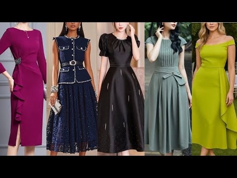 Видео: Очень элегантные модные платья для особых случаев/модные платья для мероприятий