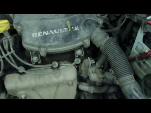 Видео: RENAULT LOGAN двс K7J последствие обрыва ремня грм часть 1