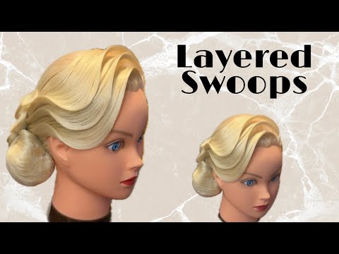 Видео: Урок по созданию многослойной прически Swoops