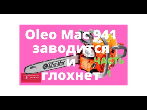 Видео: Олео Мак Oleo Mac 941 Не заводится Карбюратор Часть 1 #ВикторПолев