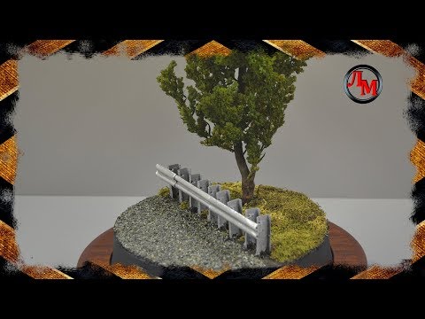 Видео: Барьерное дорожное ограждение  в 35 масштабе.