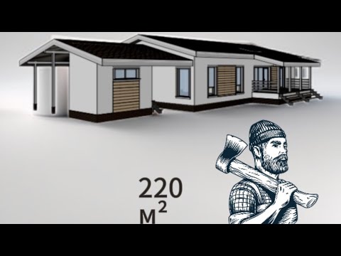 Видео: Каркасный Дом 220 м² по Финской системе!  процесс сборки!