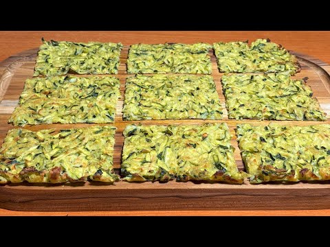 Видео: Хрустящий лепёшка с цукини | Простой домашний рецепт