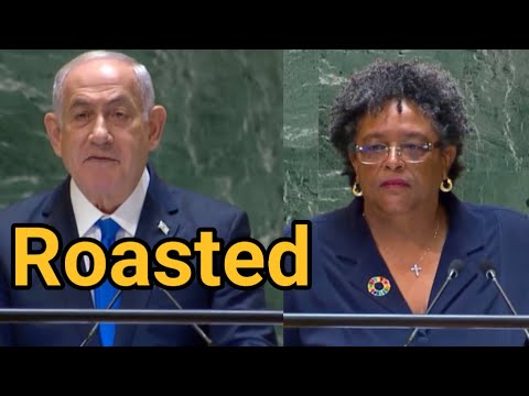 Видео: Необычный ответ премьер-министра Барбадоса Нетаньяху за избирательное использование Библии в ООН ...