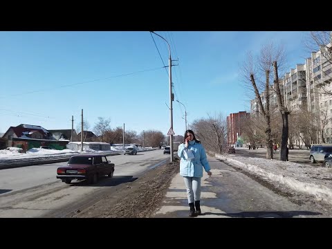 Видео: Прогулка по Новосибирску в 4K по ул. Связистов - ул. Титова - ул. Бийская - ул. Фасадная