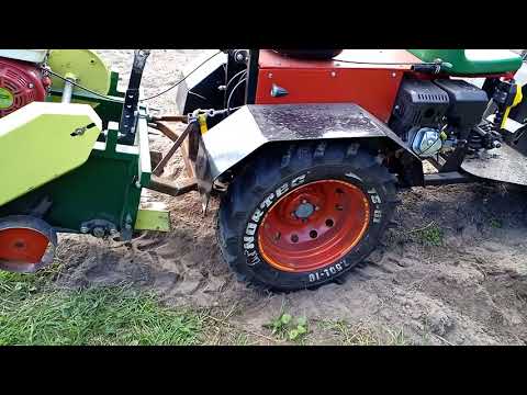 Видео: Картофелекопалка Про-тек 45/60 м1.Вариант для Мотор Сич (New sih)