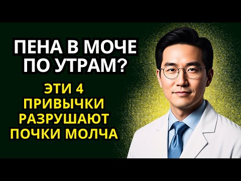Видео: Пена в моче по утрам? Ваши почки кричат о помощи! Врач раскрыл 4 смертельные привычки
