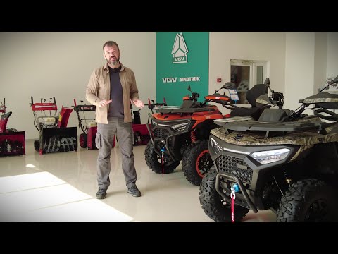 Видео: Презентация квадроциклов HND QRX