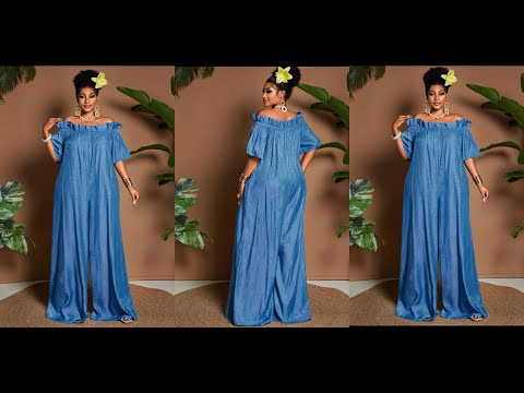 Видео: Как выкроить и сшить комбинезон с открытыми плечами/:Комбинезон Bubu