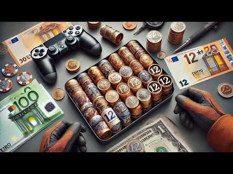 Видео: Роллы монет из банкомата 12