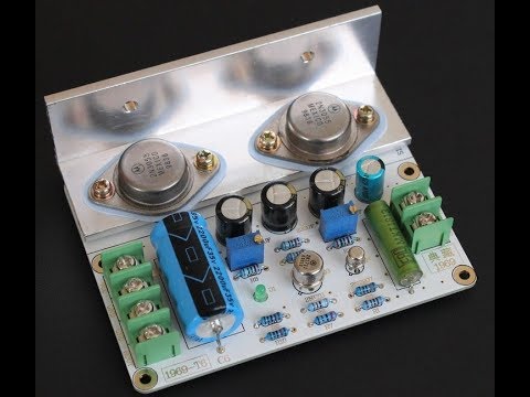 Видео: JLH 1969. Ultralinear Сlass-A.