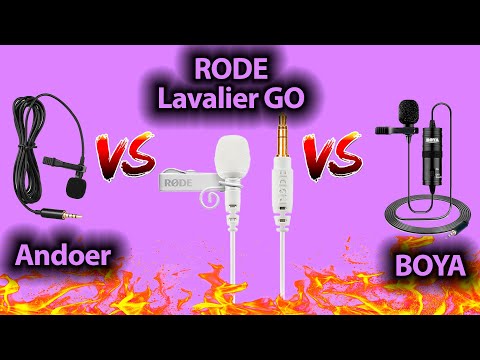 Видео: RODE Lavalier GO – обзор и сравнение с Boya и Andoer