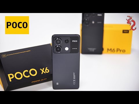 Видео: POCO X6 5G //Подробная распаковка и сравнение с POCO M6 Pro