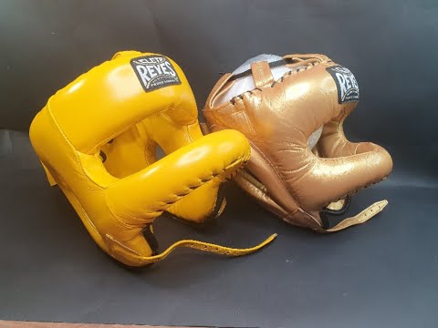 Видео: Cleto Reyes Headgear Redesigned with Nylon Bar и Traditional Headgear with Nylon Face Bar -Сравнение