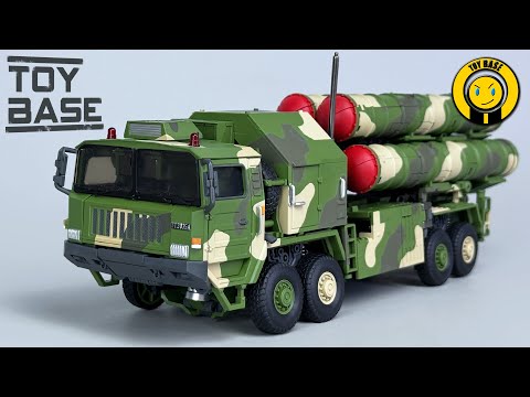 Видео: 【Трансформация С-300!】TouchToys HQ-9BE Адская птица робот-грузовик с ракетами земля-воздух