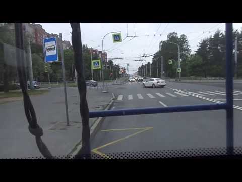 Видео: Троллейбус Санкт-Петербурга 8-258: ТролЗа-5265.00 "Мегаполис" б.6401 по №40 (02.07.18)