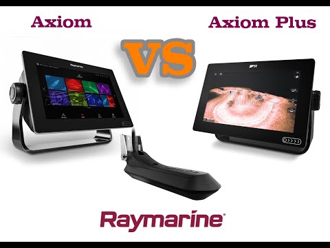 Видео: Raymarine Axiom Plus 9RV vs Axiom 9RV. Простое сравнение эхолотов.  A simple comparison.