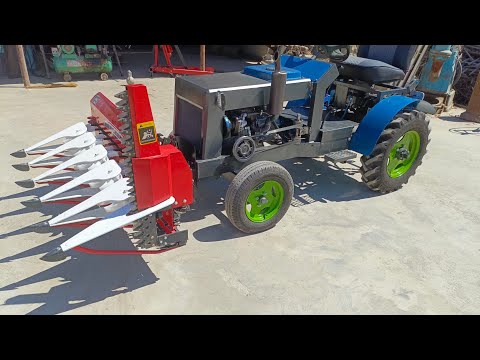 Видео: Qo'lbola Minitraktor 4x2. Самодельный Минитрактор с двигателем от Матиз