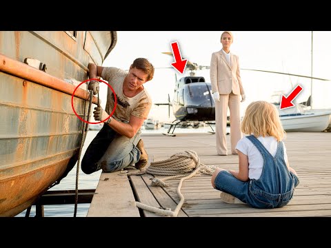 Видео: Отец одиночка починил заброшенную яхту — и миллиардерша попросила его стать её мужем