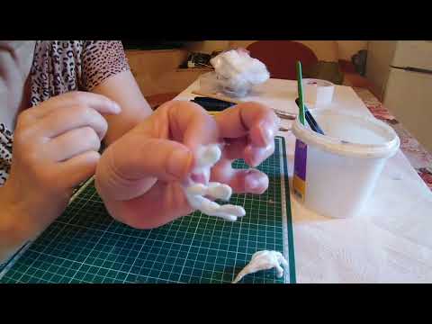 Видео: Кащей. Лепим руки. Часть 3. Мастер класс.