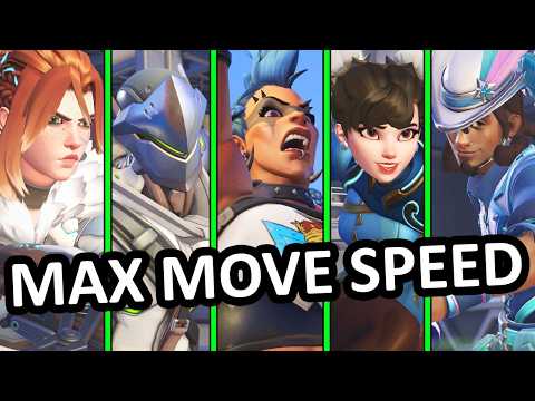 Видео: Мы купили ТОЛЬКО предметы на скорость передвижения в Overwatch Stadium