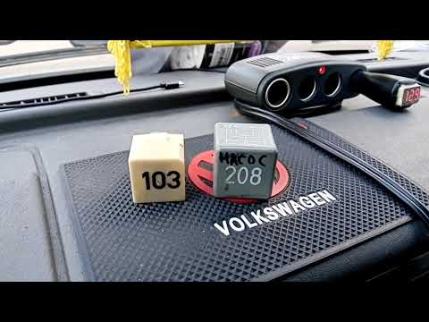 Видео: 142. VW T4. Реле свечей накала.