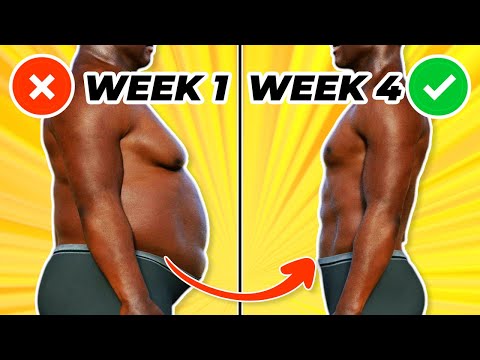 Видео: Избавьтесь от жира на животе и получите плоский живот за 4 недели (7 лучших упражнений для похудения