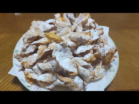 Видео: Хворост как в детстве - хрустящее угощение.