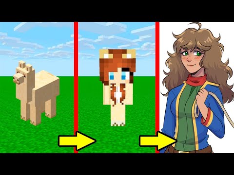 Видео: КАК МЕНЯЛАСЬ ДЕВУШКА ЛАМА LAMA И ЕГО ЖИЗНЕННЫЙ ЦИКЛ В МАЙНКРАФТ ЭВОЛЮЦИЯ
