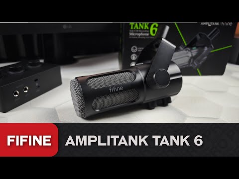 Видео: Обзор Fifine Tank 6. 1кг премиального дизайна и классного звука