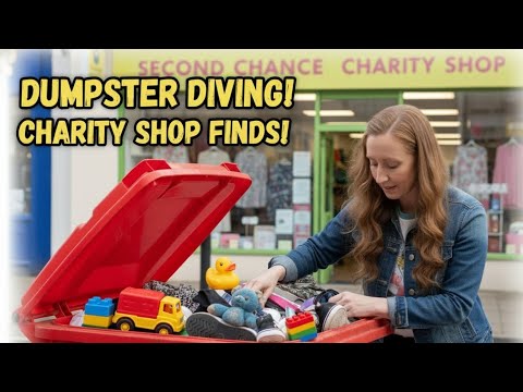 Видео: ОГРОМНЫЙ УЛОВ. Погрузимся в мусорку и окунёмся в новый благотворительный магазин. #погрузимсявмус...