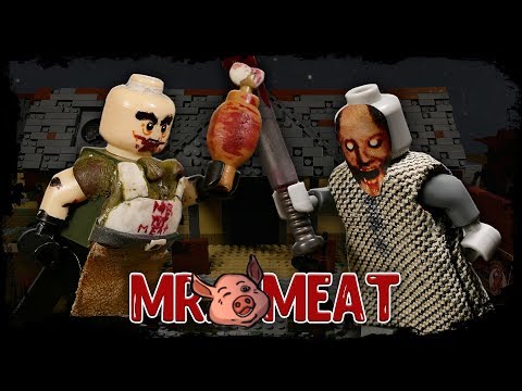 Видео: LEGO Мультфильм Mr. Meat против Granny