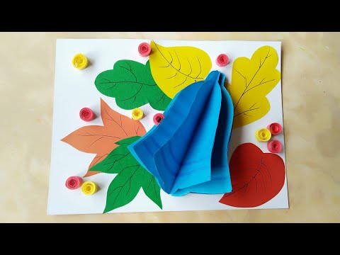 Видео: Колокольчик из цветной бумаги