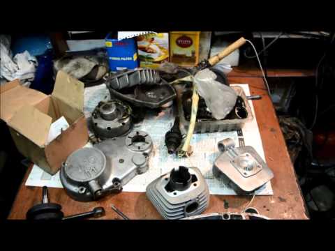 Видео: Доработка цилиндра В50М Атланта. Часть первая.