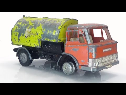 Видео: Ford Road Sweeper Johnston Dinky Toys. Добавление электропривода. Индивидуальный ремонт.