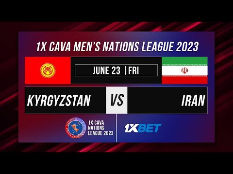 Видео: Кыргызстан - IRAN / CAVA Улуттар лигасы / Волейбол