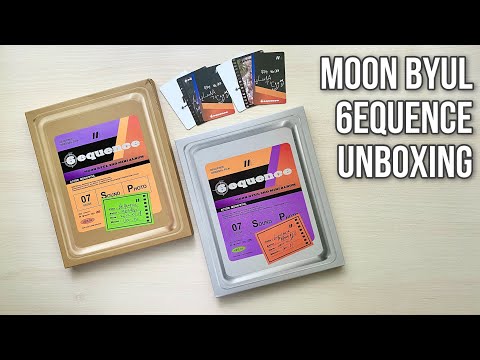 Видео: MOON BYUL (MAMAMOO) '6EQUENCE' | Unboxing | Обзор | Распаковка | Анбоксинг