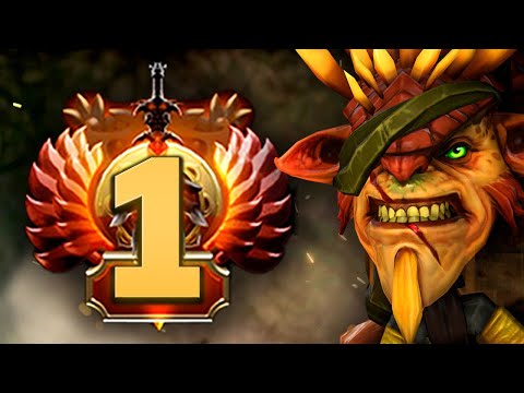 Видео: Топ 1 ранг разносит на Бристлбеке! - Bristleback 7.37 DOTA 2