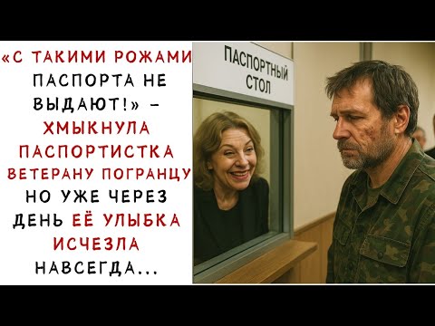 Видео: Наглая паспортистка унизила ветерана погранвойск… Но то, что произошло потом — потрясло весь