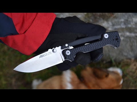 Видео: Cold Steel AD-15 Lite сравнительный тест / test