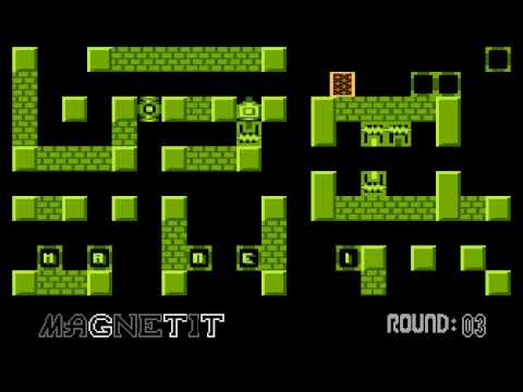 Видео: ATARI 8bit XL XE Game: "Magnetit" Longplay 100% Complete АТАРИ прохождение