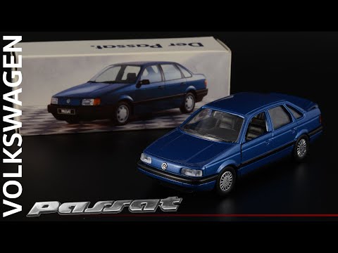 Видео: Иномарка: Volkswagen Passat B3 1988 // Schabak // Масштабные модели автомобилей нашего двора 1:43