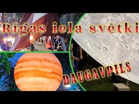 Видео: Latvija Daugavpils Rīgas iela svētki Праздник улицы Ригас 13.09.2025