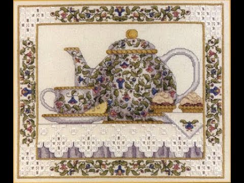 Видео: 3. ВЫШИВКА КРЕСТОМ. СП ВОЛШЕБНЫЙ МИР ТЕРЕЗЫ ВЕНЦЛЕР. Чай с пирожными (Tea and Tarts) #1