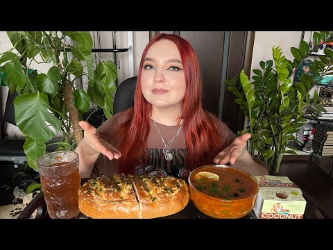 Видео: МУКБАНГ | Солянка , фаршированный батон | Mukbang | Solyanka, big sandwich 🥖