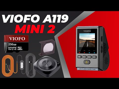 Видео: Новый VIOFO A119 MINI 2 Обзор Лучший Регистратор 2K 60FPS, WiFi 5 ГГц, GPS, Sony STARVIS 2