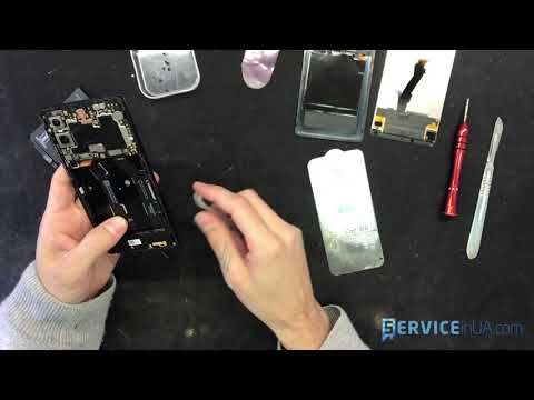 Видео: Замена экрана, дисплея, LCD xiaomi mi mix 2s/ LCD repair