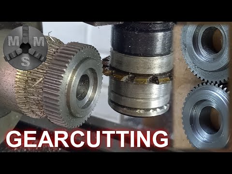 Видео: Изготовление шестерни в домашней мастерской — нарезание зубьев самодельным резцом