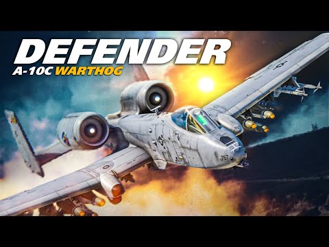 Видео: A-10C Warthog — это истребитель F-22 Raptor в бою с землей | Цифровой боевой симулятор | DCS |